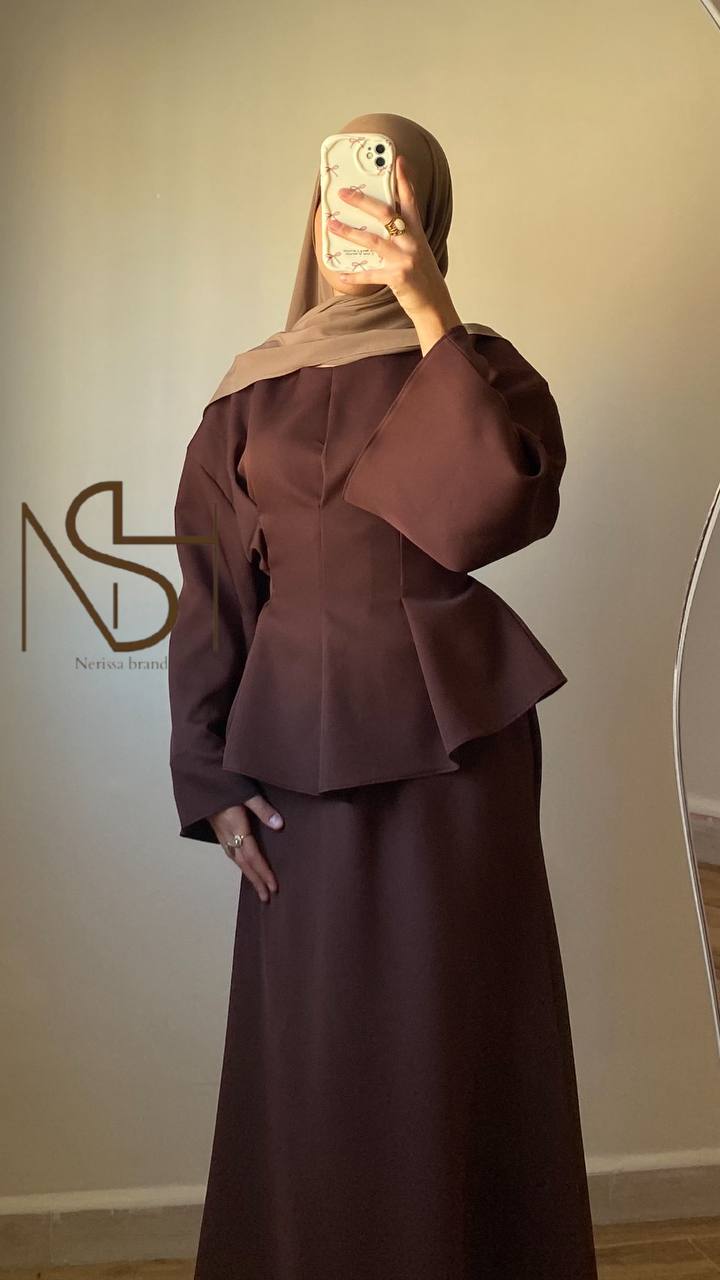 ensemble marron